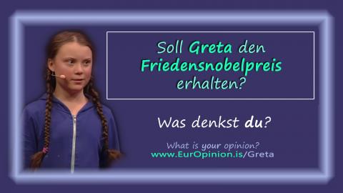 Friedensnobelpreis fur Greta Thunberg?
